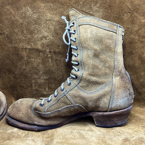 Julius Rugged Suede Rear Zip Boots - Picture 5 of 8